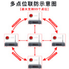 黑鐵磚多點位聯(lián)防報警系統(tǒng)一鍵觸發(fā)多點報警大音量遠距離無線傳輸